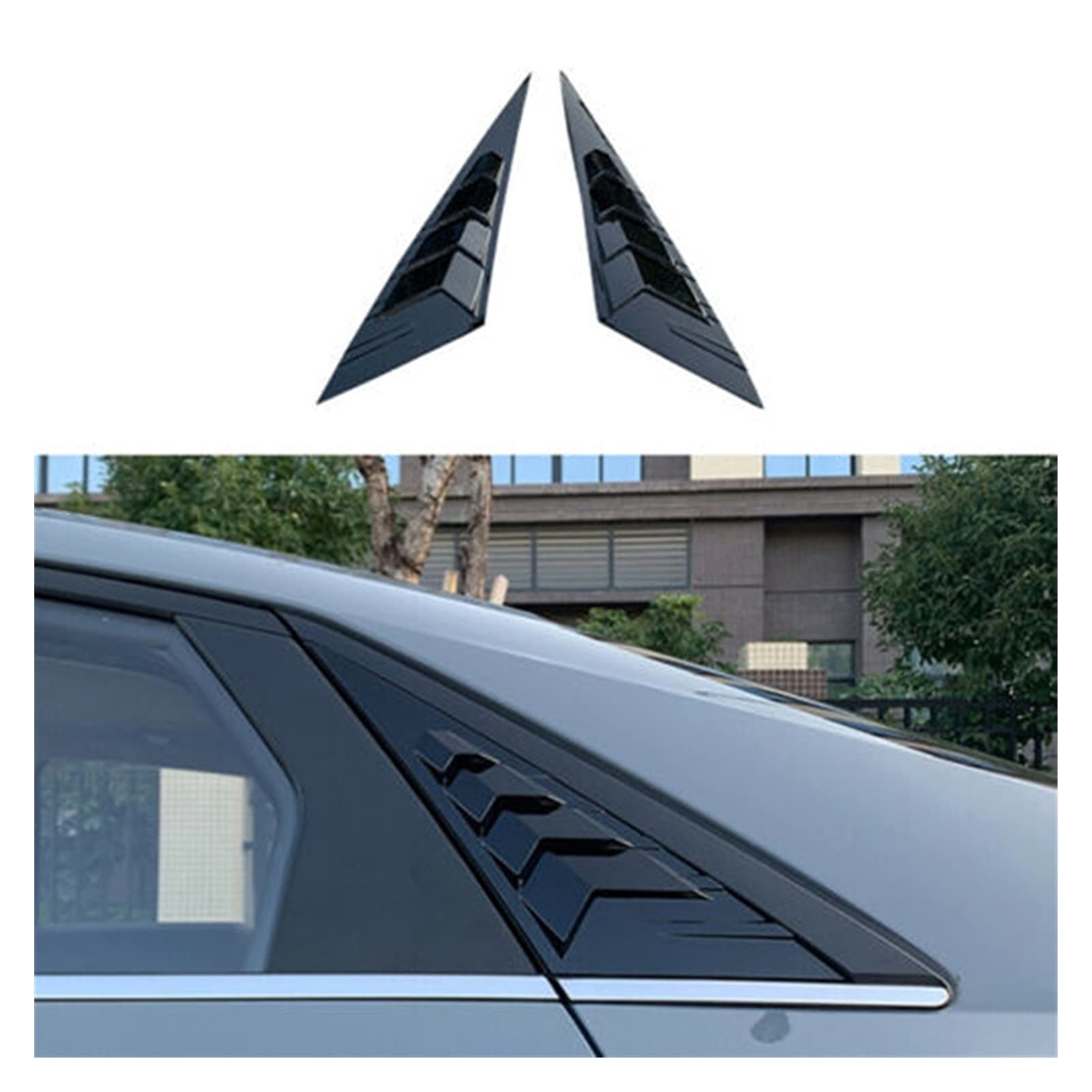 Buy Car Exterior Louver Intake Vent Cover Scoops For Hyundai Elantra