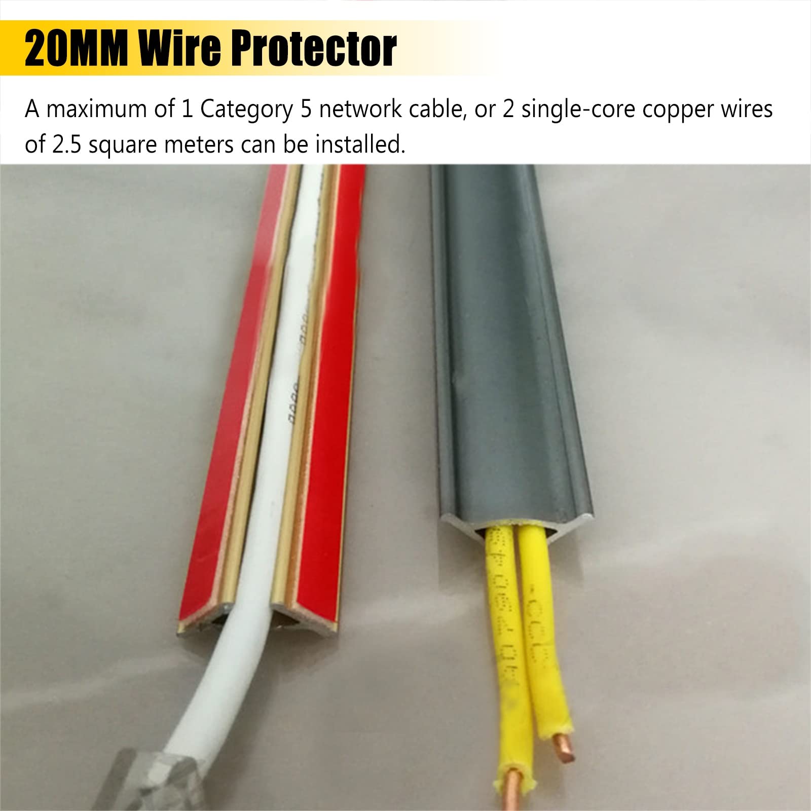 Aluminiowa osłona narożna do narożnika ściany, podłogi, sufitu, samoprzylepnej listwy przypodłogowej Alternatywa (30mm/1.2)