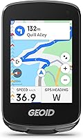 GEOID CC700 Pro GPS Cycling Computer: 2.8" Touchscreen, Offline Map Navigation, Re-Route, WiFi Sync, ANT+/Bluetooth, IPX7 Waterproof