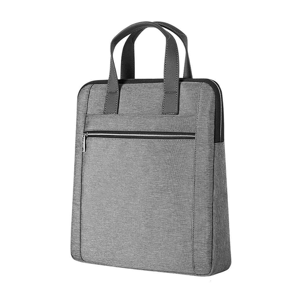 Carpeta de archivo A4 Bolsa de documentos verticales Portátil Reunión de negocios Reunión de negocios Cremallera impermeable Estudiante de gran capacidad for estudiante carpeta carpeta maletín Viaje a