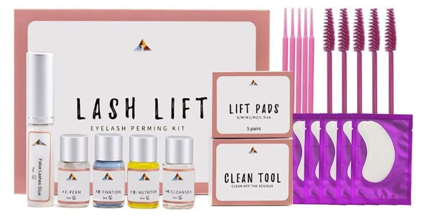 Lash Lift Kit, Eyelash Perm Kit Cilia Extension Suitable,for eyelash lifting Cilia extension suitable for Salon