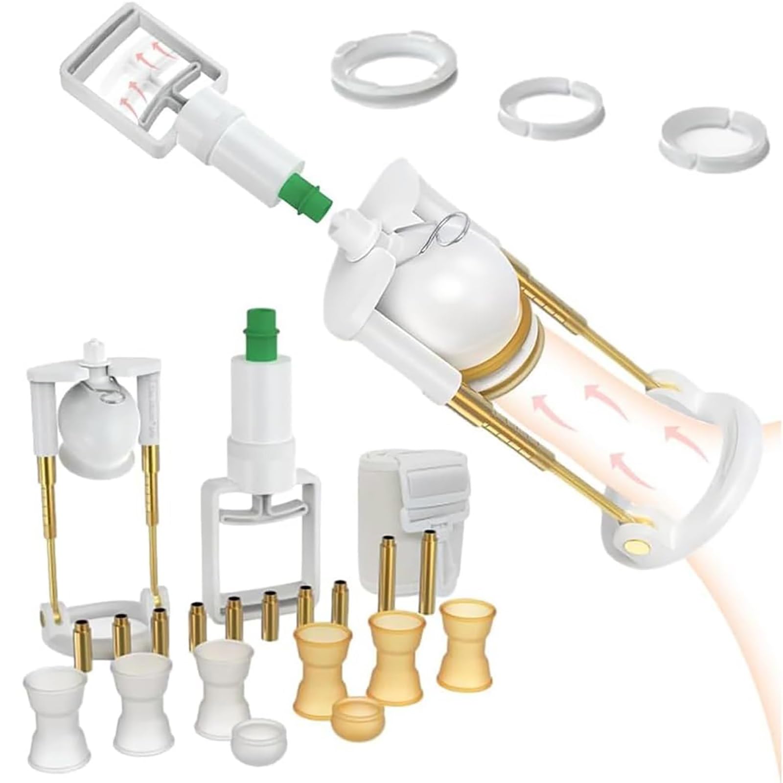 Dilatateurs de pénis for hommes,Pompe à pénis Extender Penis Enlargement System,Agrandir le Penis,Agrandir le Masculin,Aide à l'érection for hommes,Extenseur de Masculin(A)