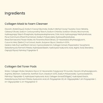 BIODANCE 7 Day Glow Up Kit: Collagen Gift Set for Glass-Skin, Korean Skin Care with Cleanser, Toner Pads, Moisturizer, Gel Masks, All-in-One Skin Care Set, Mothers Day Gifts