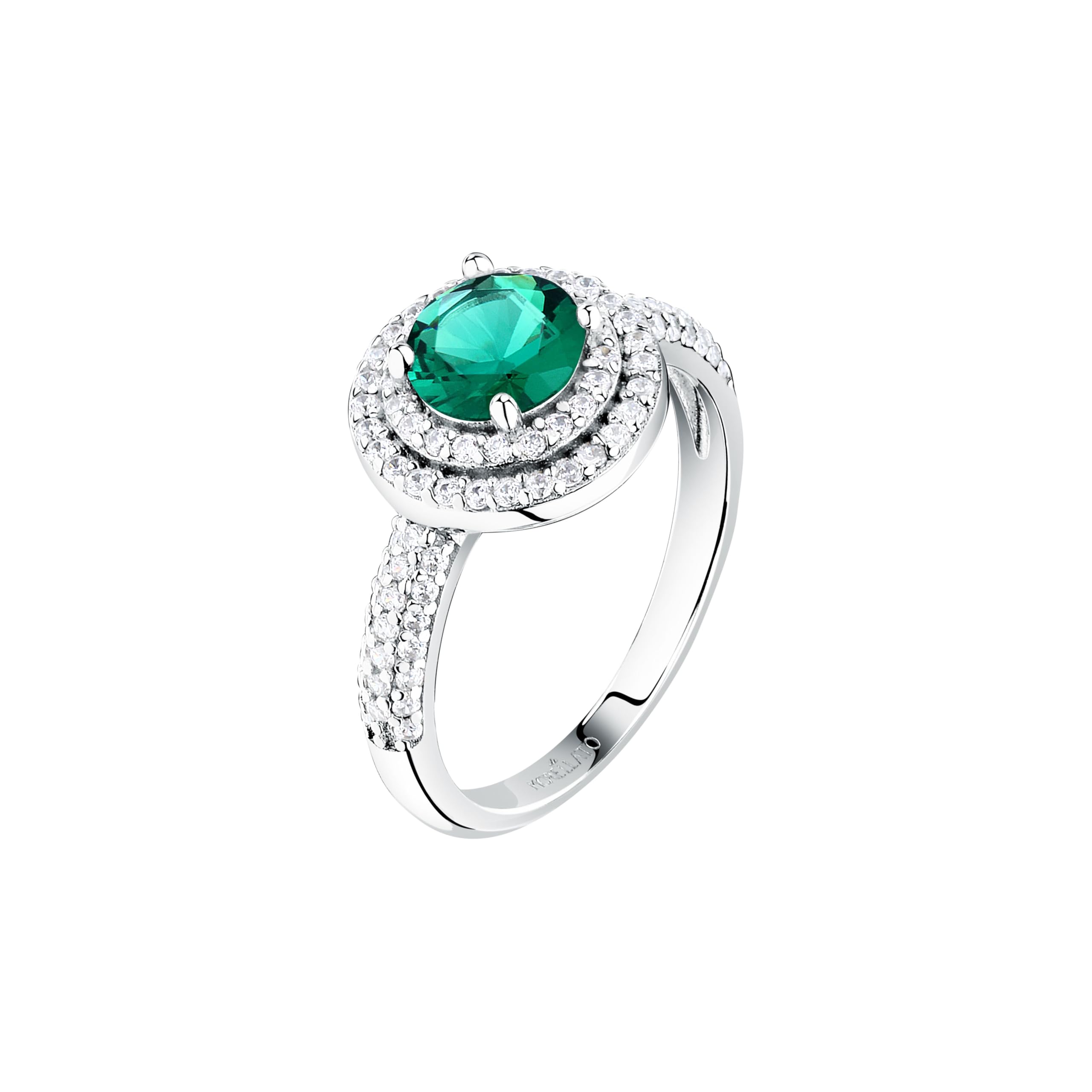 Morellato Anello Donna in Argento 925% riciclato con Zirconi, Collezione TESORI, Idee Regalo Fidanzata