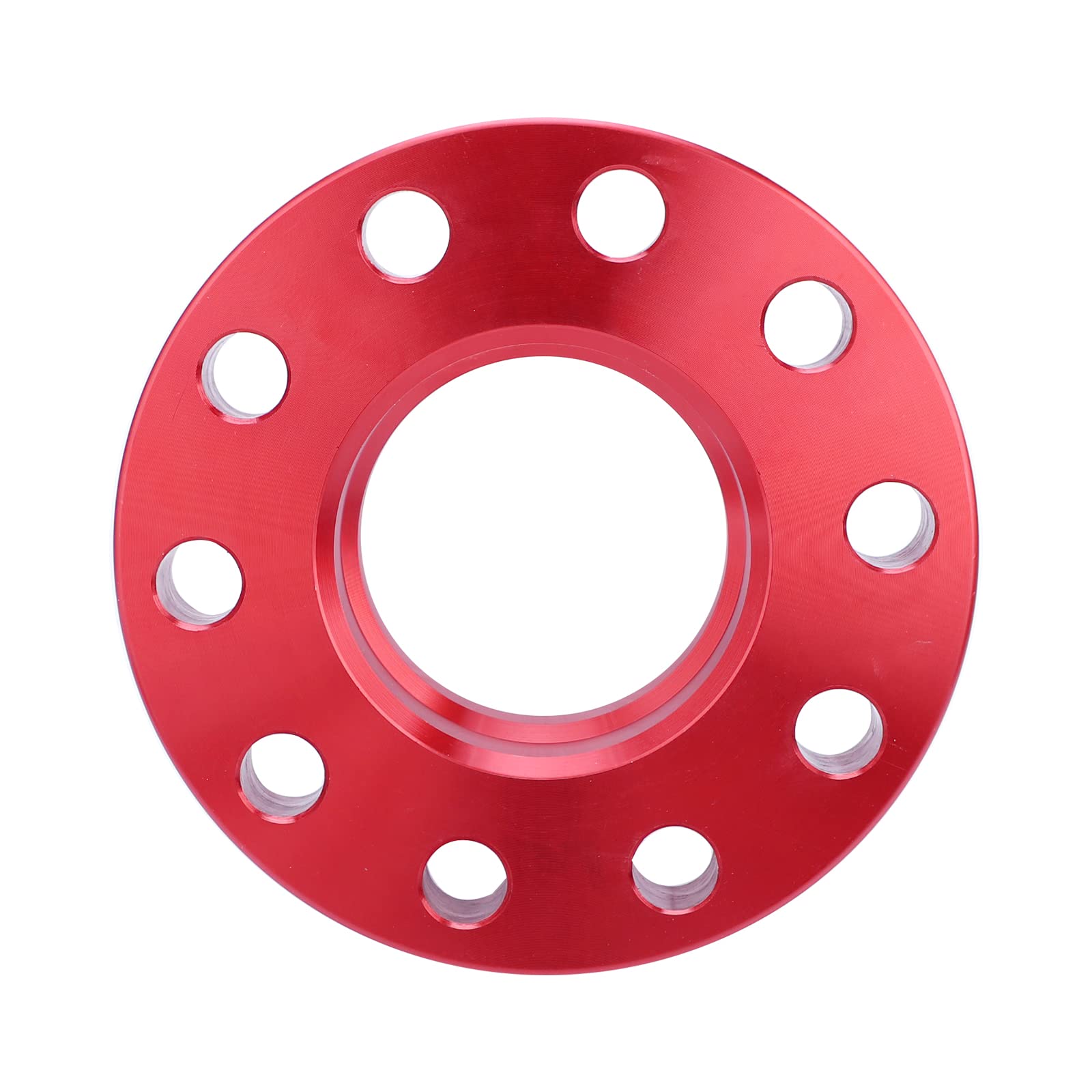CarBole Spurverbreiterungen 5x120,15mm,72.56mm,Spurverbreiterung mit 10pcs Radschrauben,Distanzscheiben Kompatibel mit BMW,Rot,2-Teilig,10 Löcher,Keine ABE