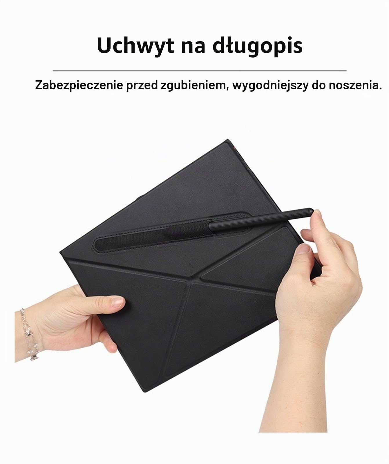 Etui kompatybilne z Boox Note Air 5 C 2025 10,3 cala, etui magnetyczne, wiele kątów widzenia, z uchwytem na rysik, automatyczne uśpienie/wybudzenie