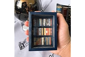 4” Mini Anxiety Therapy Pocket Bookshelf for Stress Relief