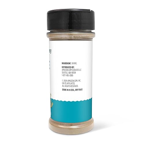 Miniatura 4 de Amazon Grocery, Tomillo molido, 2 onzas (anteriormente Happy Belly, el embalaje puede variar)