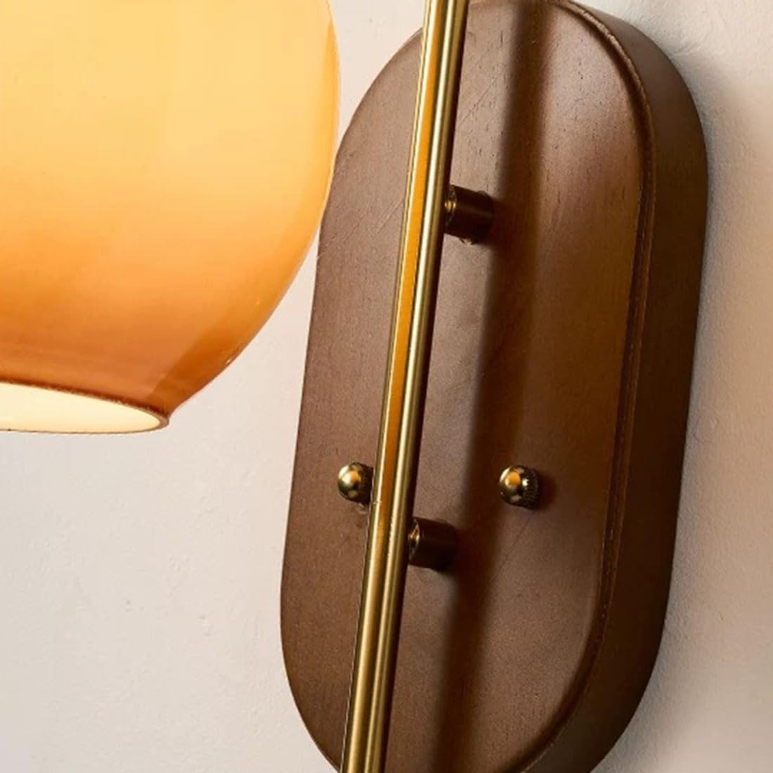 Lampade da parete industriali con paralume in vetro, applique moderne, apparecchi di illuminazione per interni, lampade a collo d'oca in stile nordico per camere da letto, soggiorni, comodini, verand