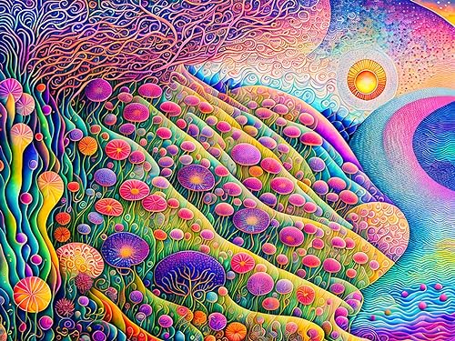 Affiches sur toile colorée pour créer un salon zen et mystique