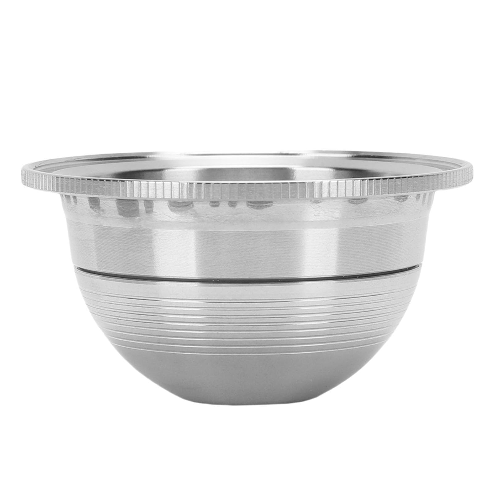 Cápsula de café Reutilizable, Cápsula de café Recargable de Acero Inoxidable de Grado Alimenticio de 80 Ml, Fácil de Limpiar con Cuchara de Cepillo para Máquina de