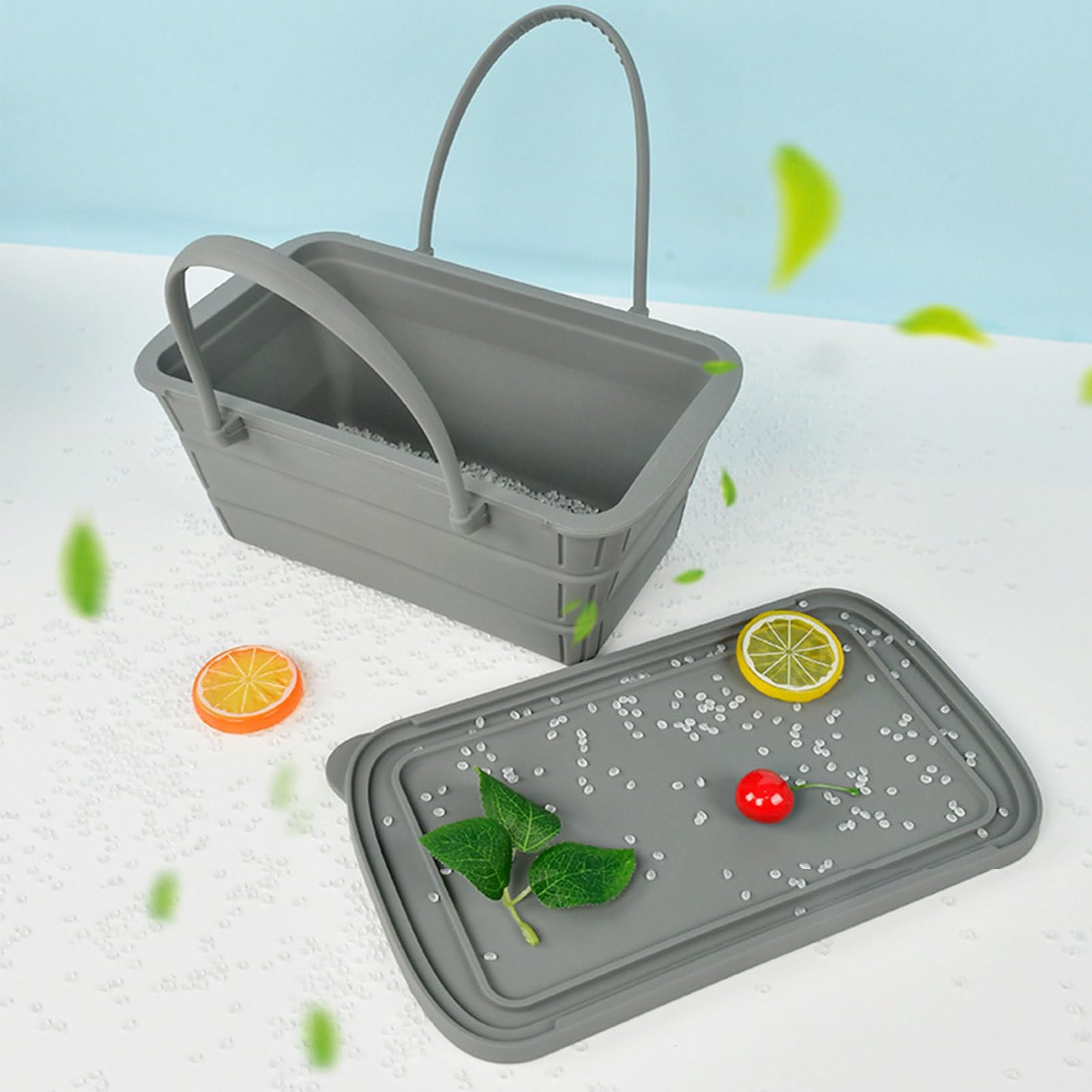 Secchiello Porta Ghiaccio per Festa - Grande Silicone Freddo prolungato | Portabevande Termico per Birra Champagne - per Spumante, Insalata, Picnic, Spiaggia, Raduni,