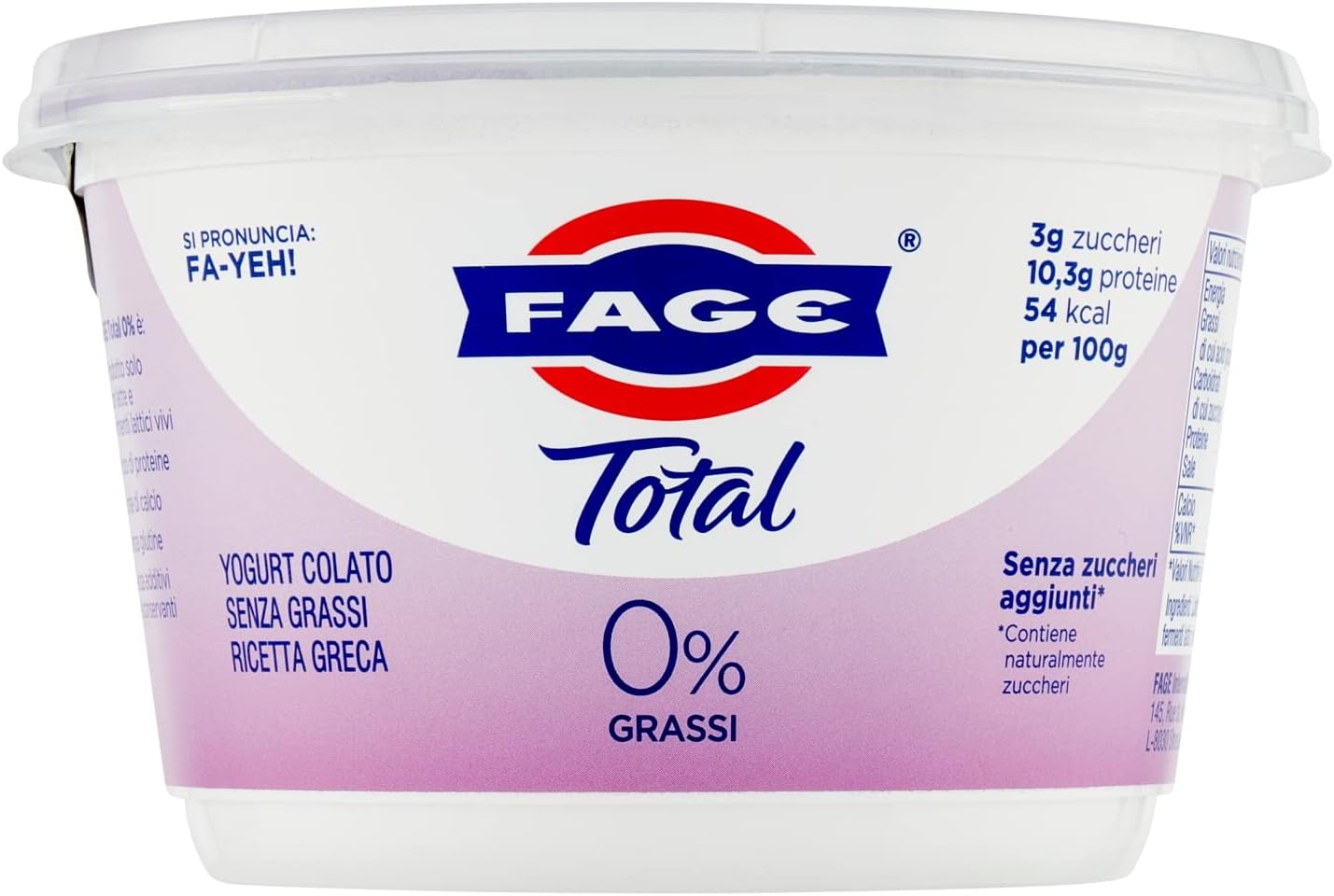 FAGE TOTAL, Greek Yogurt, 17.6 oz