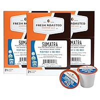 Vista 81 de Fresh Roasted Coffee, Tarrazu de Costa Rica, tostado medio, 24 cápsulas para cafeteras K Cup