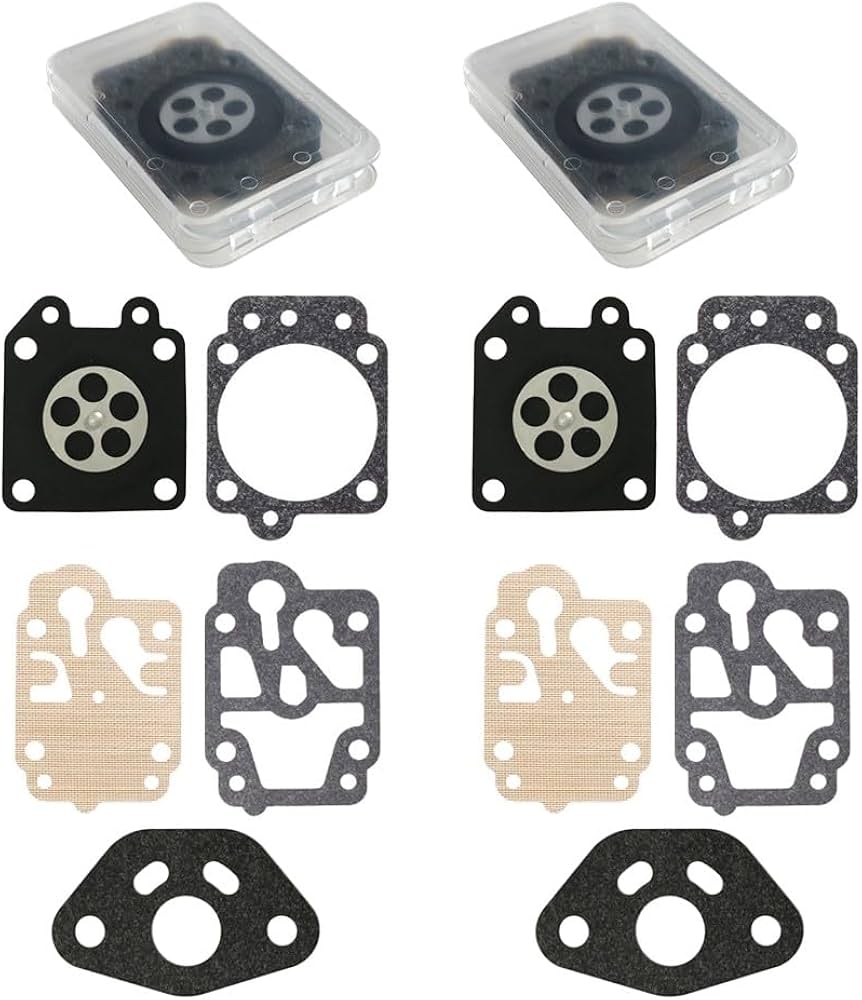 カゲロウ 4点セット ゼノア純正部品 キャブレター ダイヤフラム/ガスケット 4点