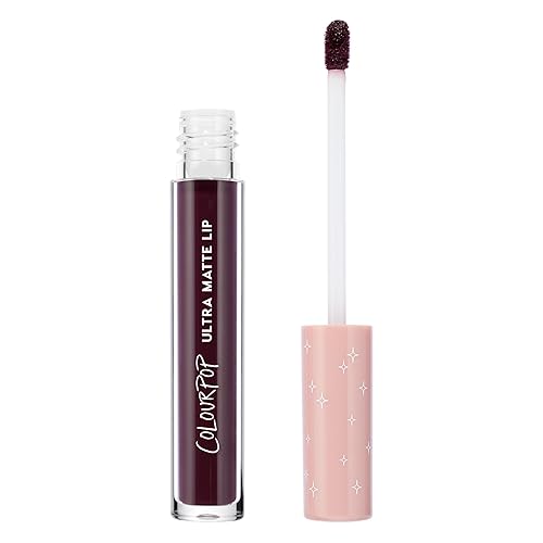 ColourPop Ultra Matte Liquid Lipstick - Ultra-Pigmented Matte Lipstick with a Long-Lasting, Non-Drying Finish - Delivers Full Coverage with a Smooth, Flexible Feel - Currant Mood (0.13 oz) - Currant Mood