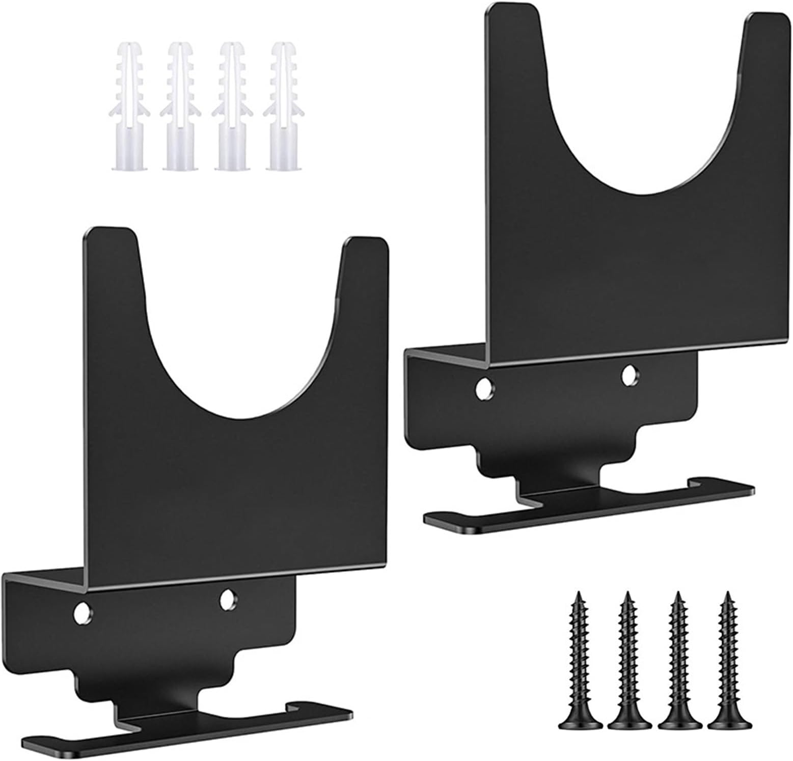 Angle Grinder Wall Bracket – Power Tool Storage Rack Holder | Angle Grinder Holder | Tool Stand with Screws 2 pcs | Wall Mount Organizer for Grinders Cutters Polishers Workshop Garage