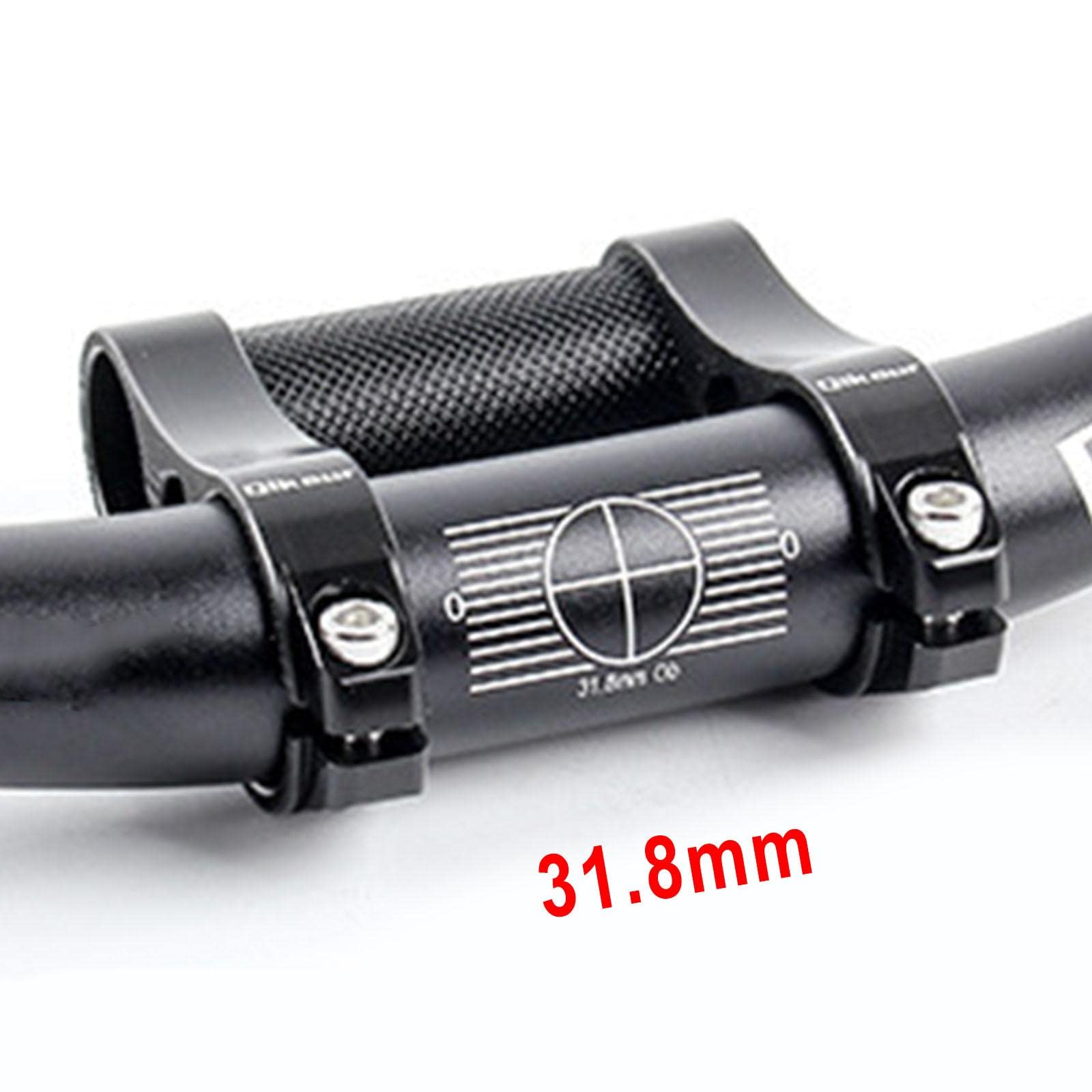 Prolunga per Attacco Manubrio Cavo, Ultraleggera, per BMX da Strada, Adattatore per Doppio Attacco Manubrio, Accessorio da 31,8 Mm