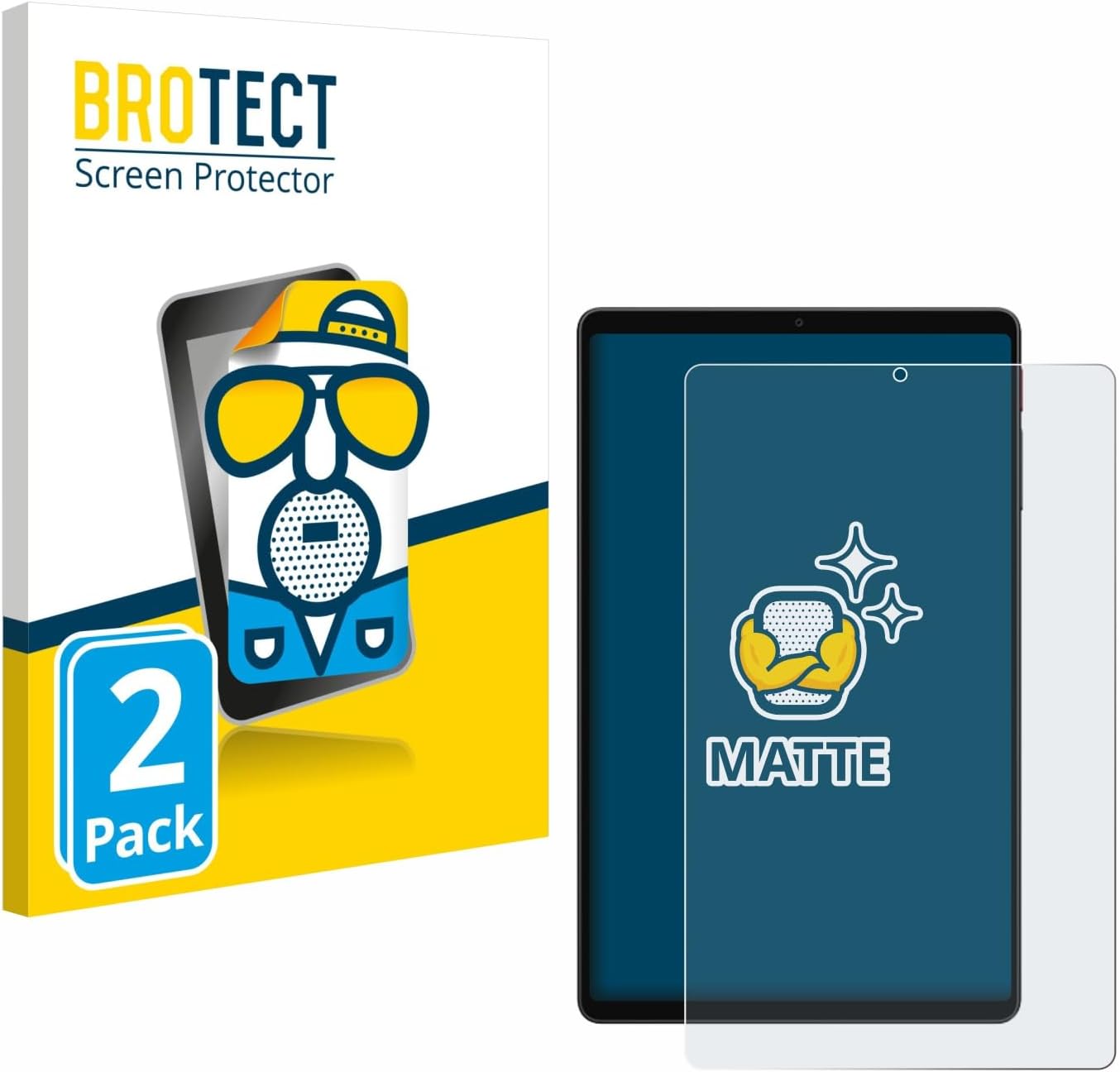 brotect Screen Protector Anti-Glare compatible with Alldocube iPlay 70 mini Ultra (2 Pack) Screen Protector Matte, Anti-Fingerprint Protection Film