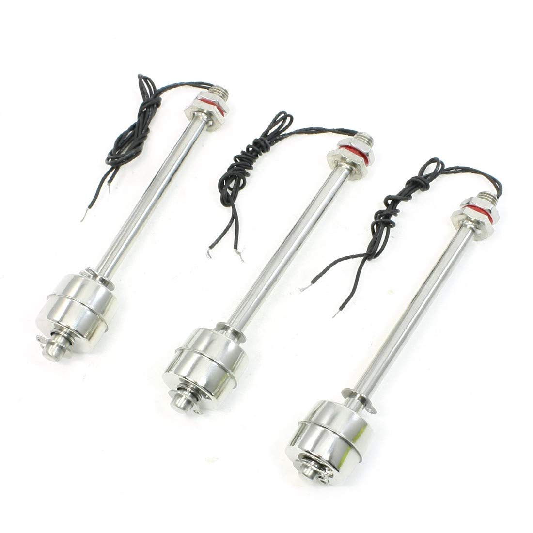 New Lon0167 5.9" Long ZS15010 Stainless Steel Water Level Sensor Floating Switches x 3(5.9' 'Lange ZS15010 Edelstahl-Wasserstandssensor Schwimmschalter x 3