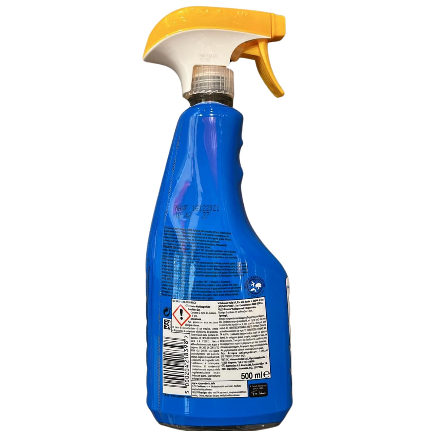 Detergente Multisuperficie con Erogatore – 500 ml – Variazioni 4/8/12 Pezzi (12)