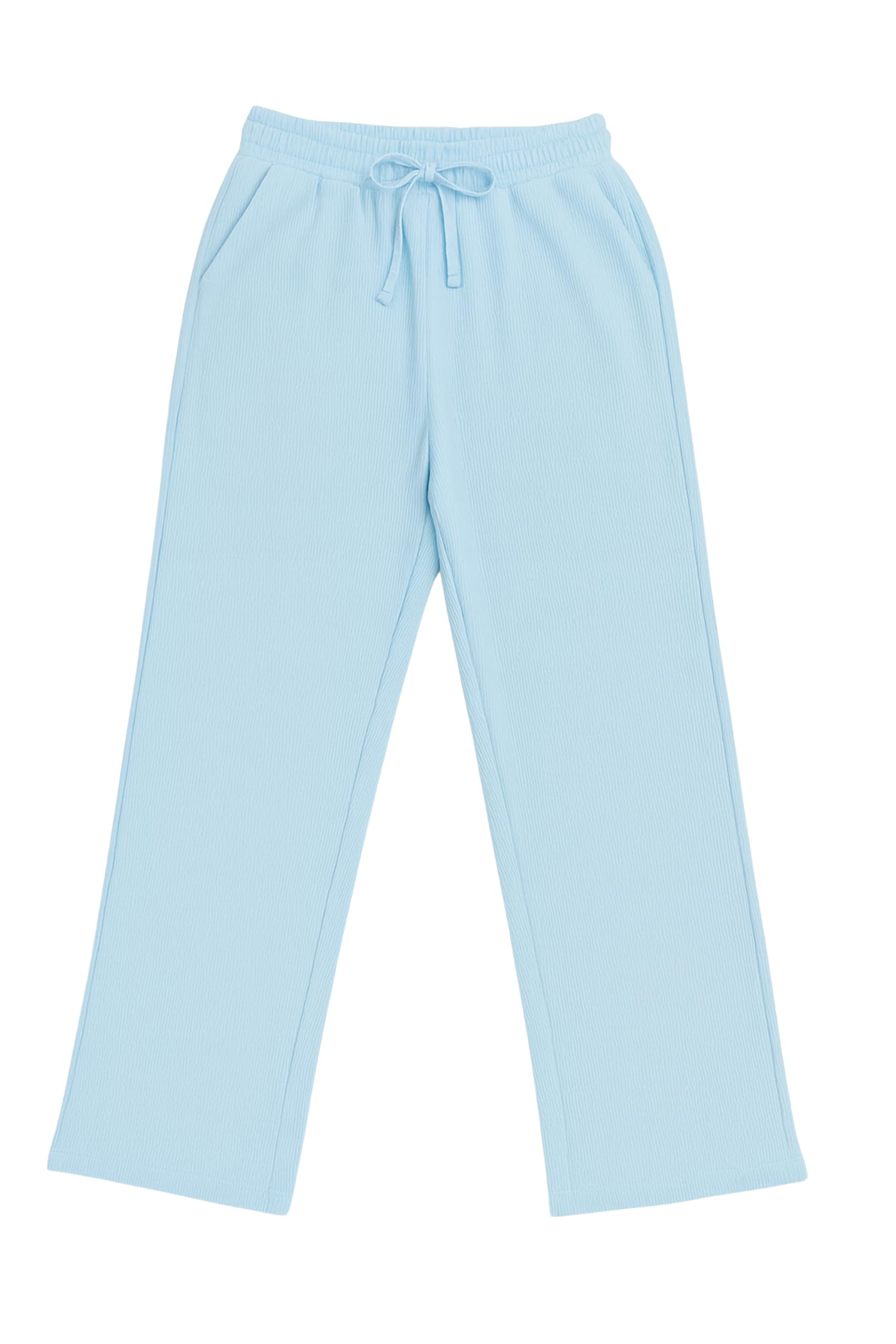 HEMIN ENTERPRISE Women's Ribbed Lounge Pants with Drawstring Waist & Side Pockets | Soft Comfortable Pyjama Bottom for Sleepwear, Loungewear & Daily Wear-picture-23