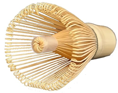 Frusta da tè verde Matcha in bambù, fatta a mano