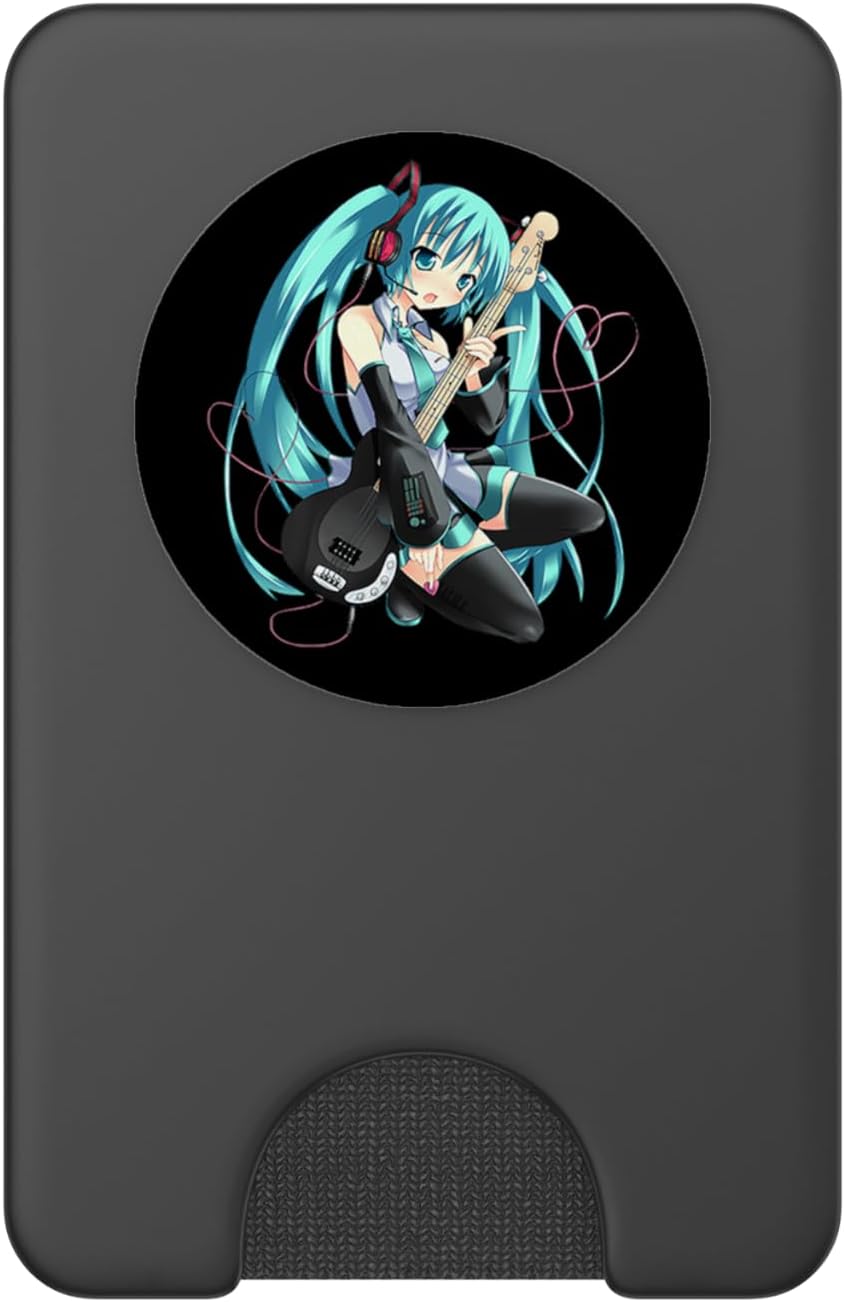 Perfect Anime Girl, I Love Music, Anime and Manga Cosplays PopSockets PopWallet for MagSafe