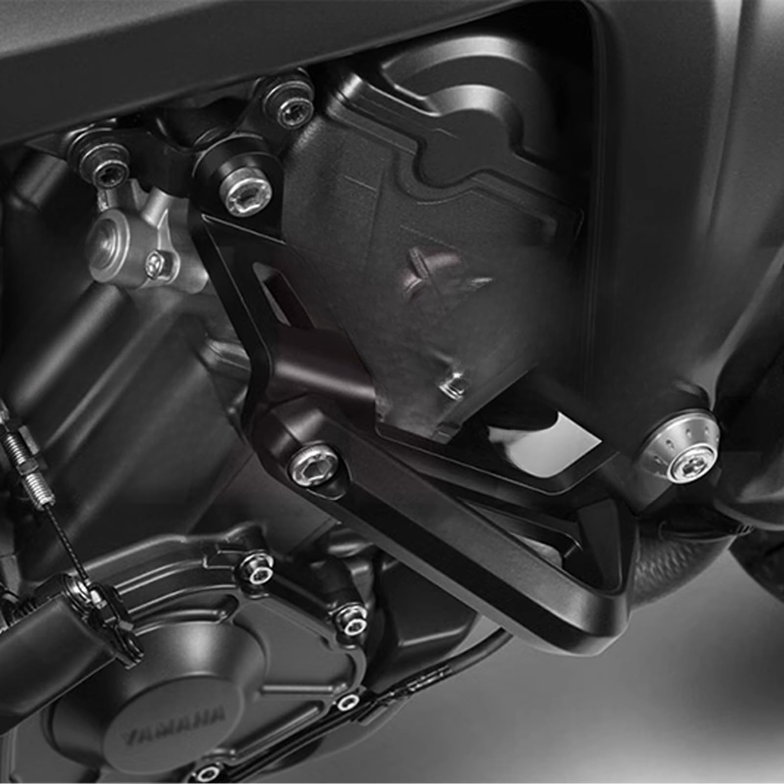 XSR900 2024 プロテクタカバーケースクランク 並行輸入品】 新型 XSR900 2022 2023 バイク用フロントチェーン