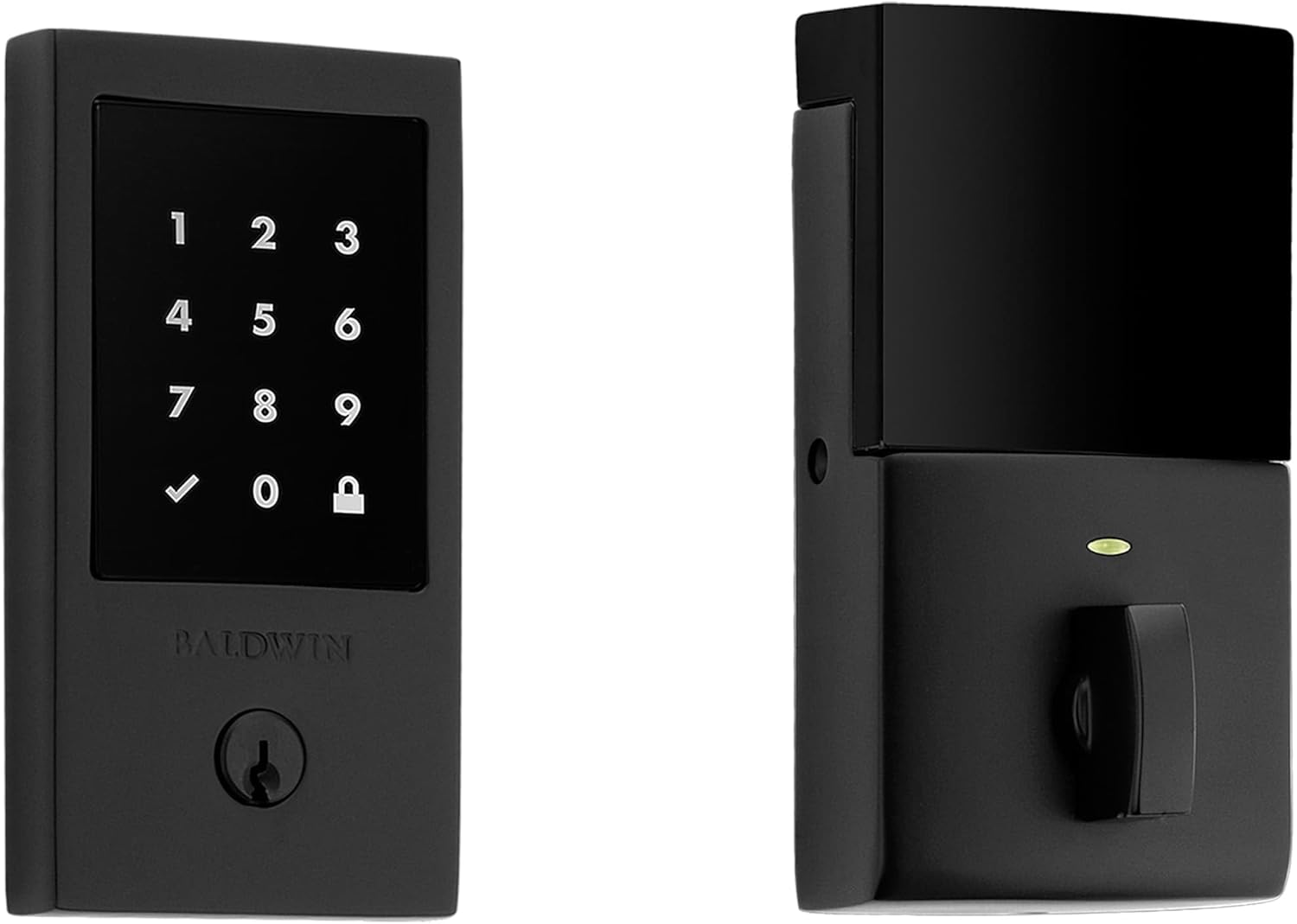 8225.190.ZW Minneapolis Touchscreen ZWave Deadbolt - Satin Black
