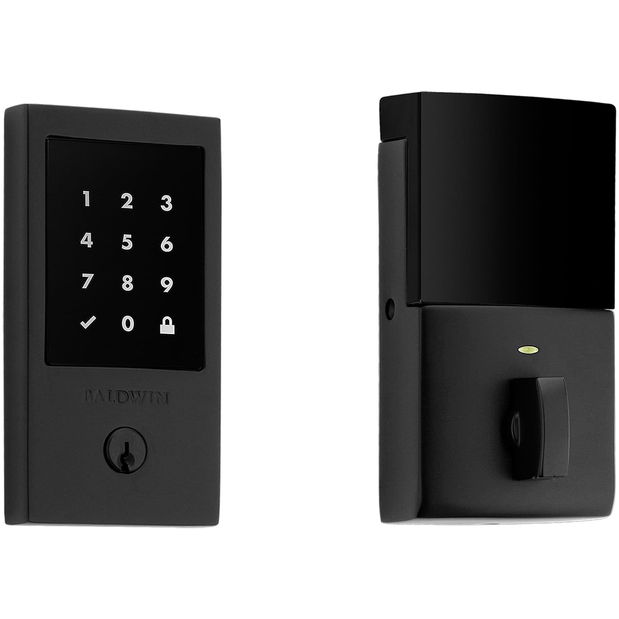 黒田坊　1212 8225.190.ZW Minneapolis Touchscreen ZWave Deadbolt - Satin Black