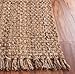 SAFAVIEH Natural Fiber Collection Accent Rug - 3' x 5', Natural, Handmade Tassel Jute, Ideal for High Traffic Areas in Entryway, Living Room, Bedroom (NF467A)