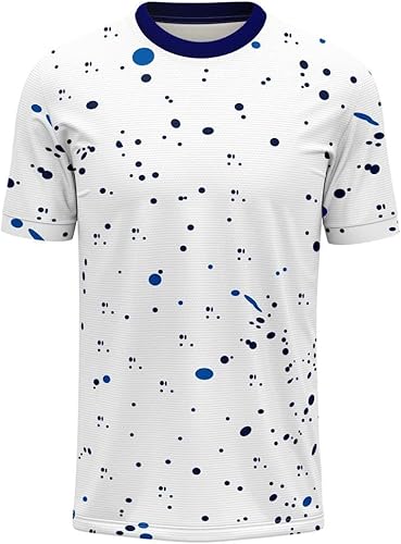 Camiseta de la Copa Mundial Femenina USA 2023 Colores para el hogar. Ajuste relajado.