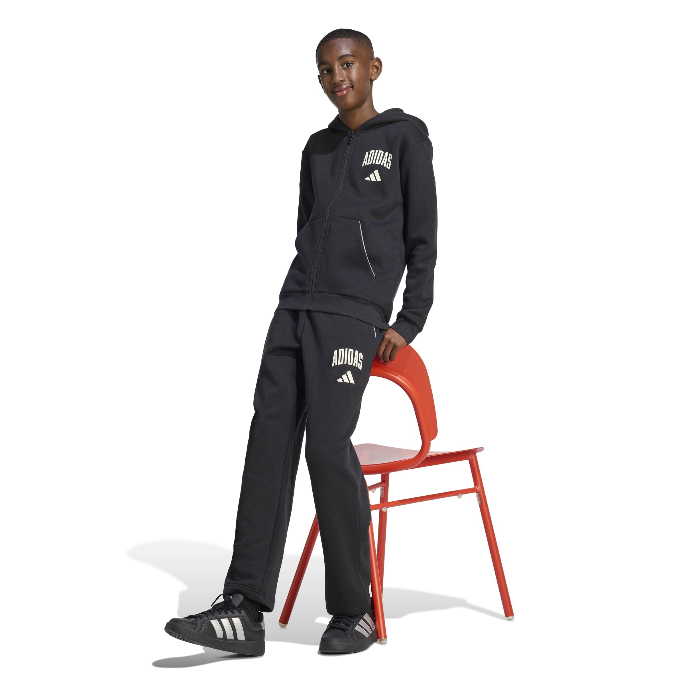 Adidas Seasonals Collegiate Typography Pant - Pantalons - Pantalon de survêtement - Mixte Enfant