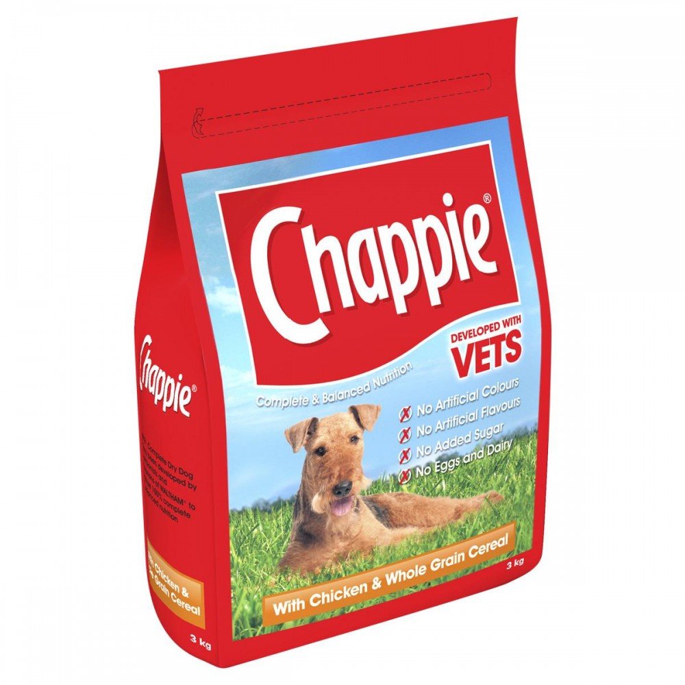 Chappie Dry with Chicken and Wholegrain Cereal 3kg — image 1