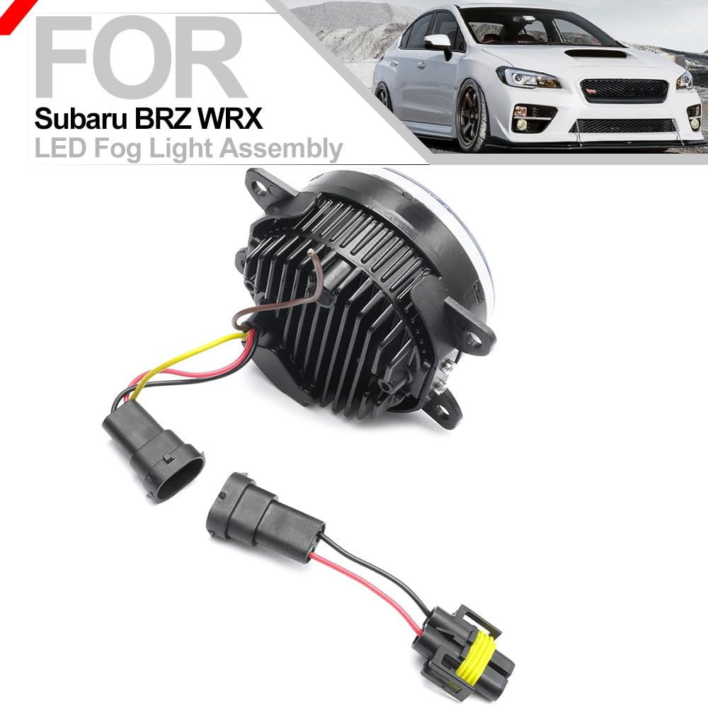 SUBARU TECNICA INTERNATIONAL LEDライト Amazon.com: Led Fog Driving Light Assembly for Subaru BRZ WRX STI