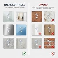 Vista 8 de Perchas de corona para puerta o ventana de cristal, paquete de 2 ganchos fuertes con ventosa, oro antiguo