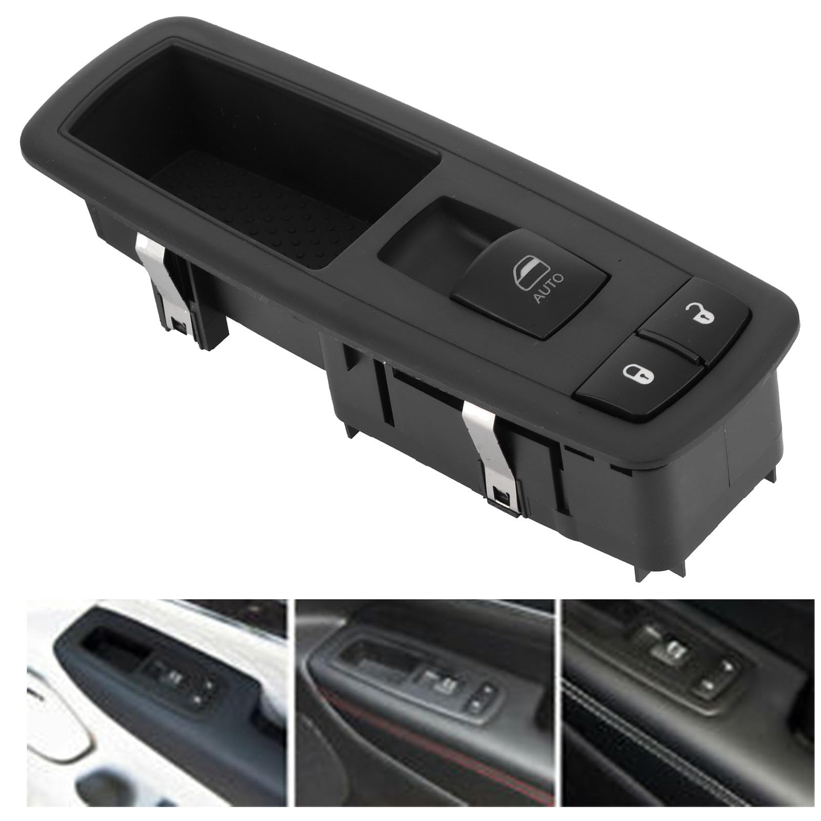 4602544AG Interruttore Alzacristallo Elettrico, Interruttore Sostitutivo Lato Passeggero Anteriore Destro, Alzacristallo One Touch, Ideale per città e Campagna 2011-2016, Grand Caravan
