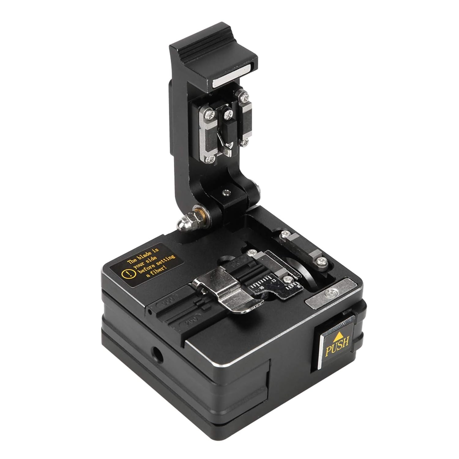 Fusion Splicer FS-60C Fiber Optic Welding Splicing Machine Optical Fiber Fusion Splicer Optical Splicing Tool Kits 100-240V(US plug)),Otdr Fiber Tester - - 