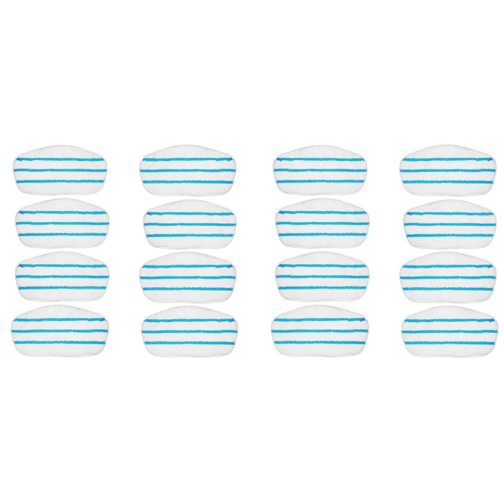 Hndhbfgrt Replacement Steam Mop Pads, Compatible for PureSteam ThermaPro 211 10-in-1 Steam Mop Cleaner 16-Pack
