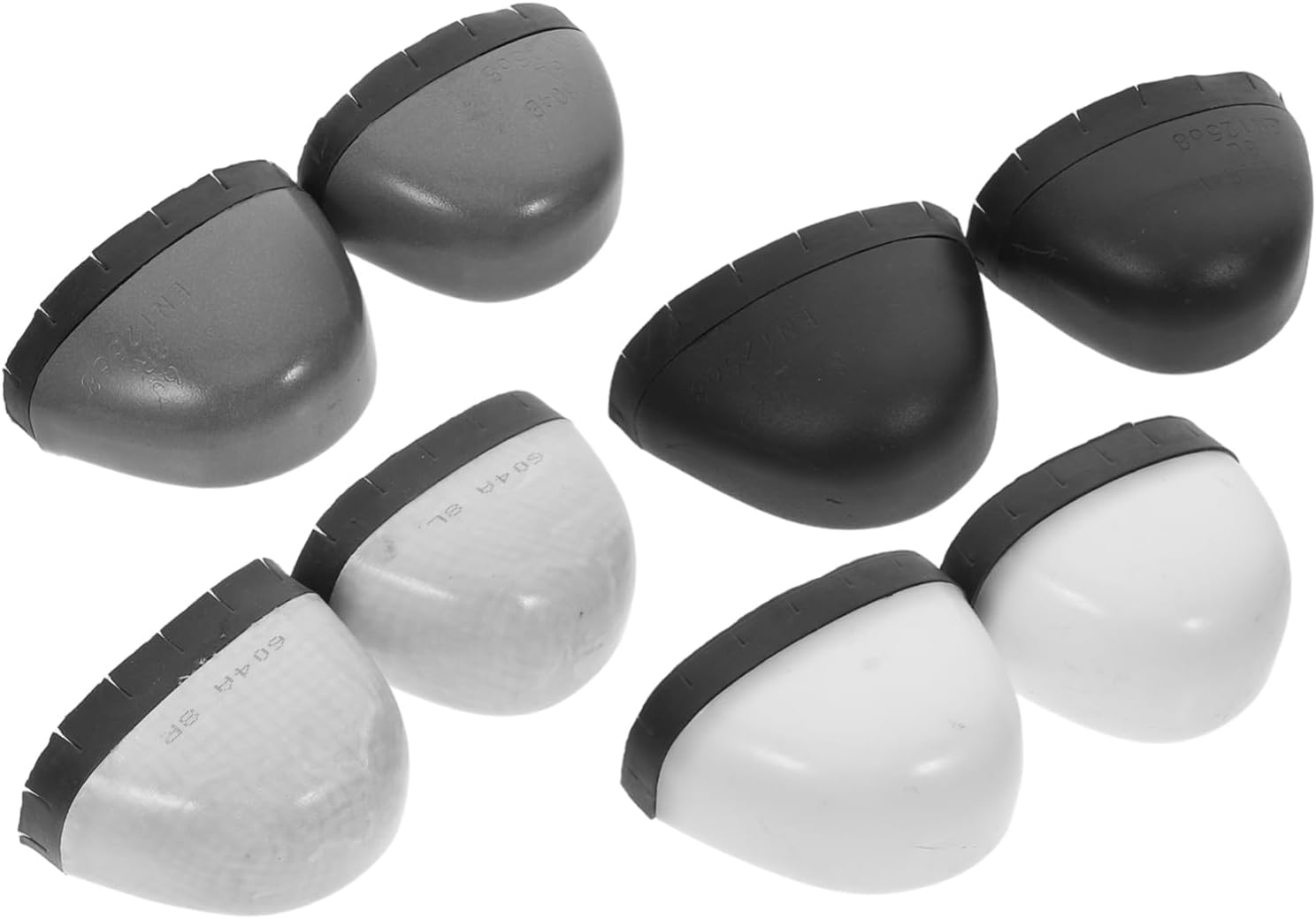 Homoyoyo Steel Toe Covers for Shoes 4 Pairs Inserts Puncture Proof Size 41 Safety Footwear