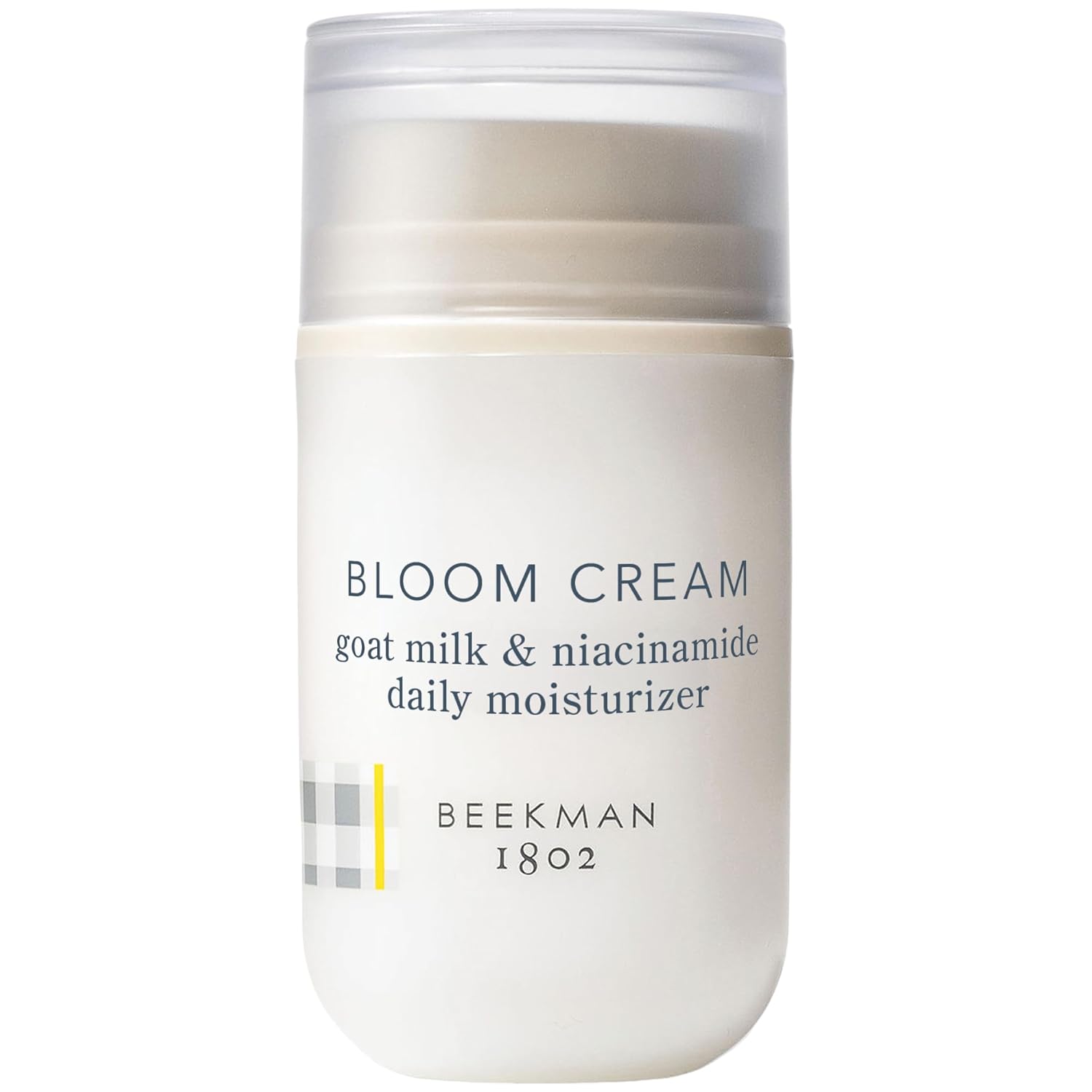 Beekman 1802 Bloom Cream Goat Milk Face Moisturizer with Niacinamides - Lightweight Daily Moisturizer, Deeply Hydrating, Nourishes Skin Barrier, Safe for Sensitive Skin, Cruelty Free, 1.69 floz