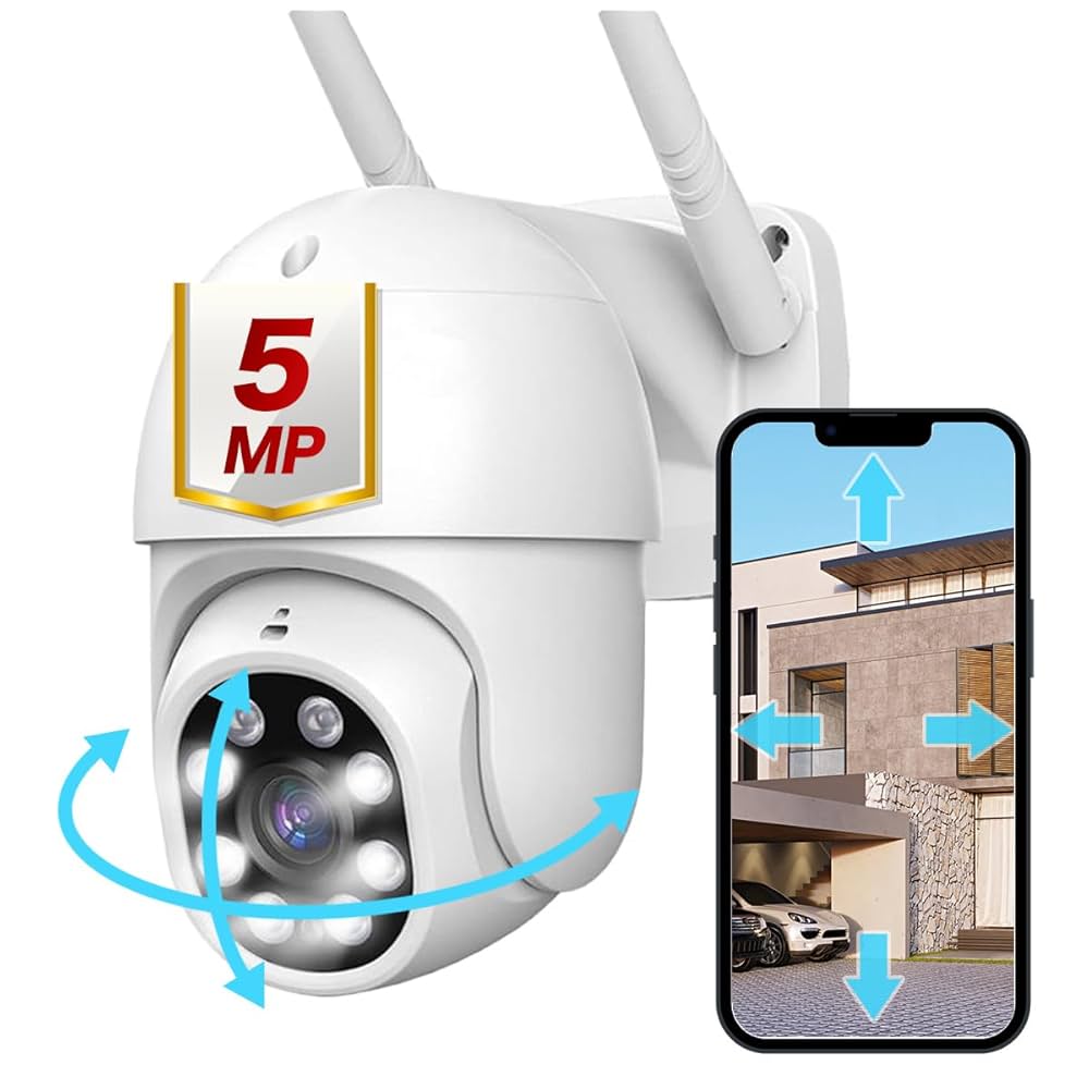 Amazon.co.jp: アキバガジェット 防犯カメラ 屋外 wifi パン