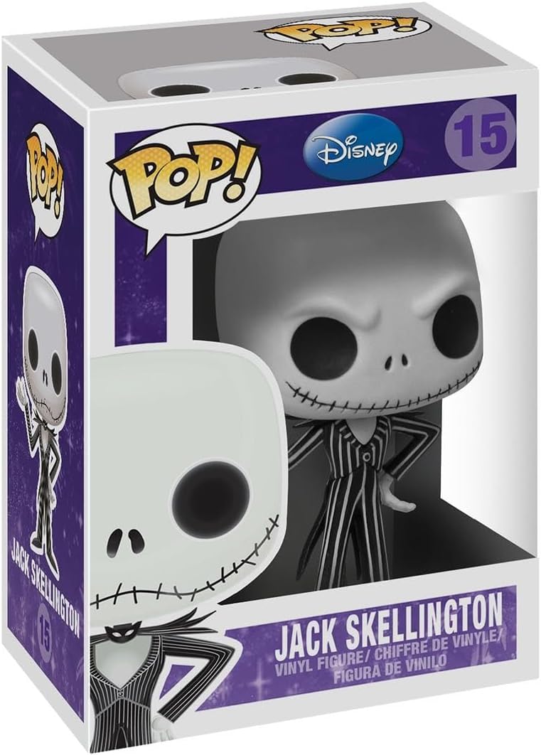 Pop! Disney Series 2: Jack Skellington - Disney: the Nightmare Before Christmas - Collectable Vinyl Figure - Gift Idea - Official Merchandise - Toys for Kids & Adults - Movies Fans