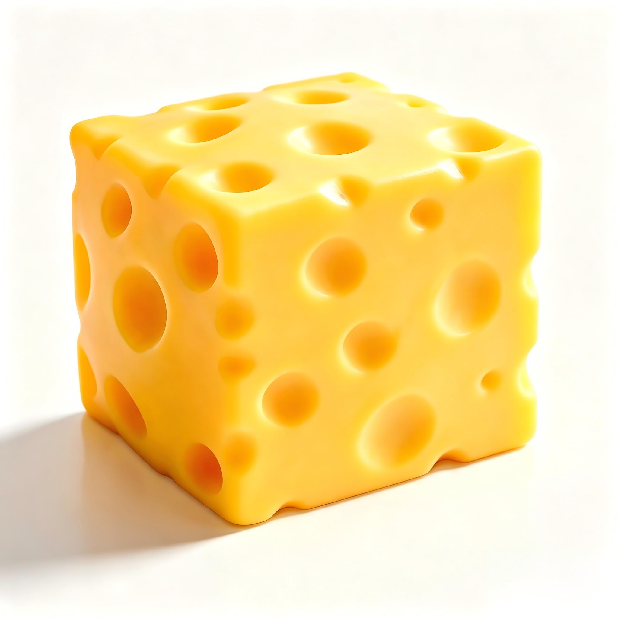 10cm Giant Cheese Squishy, Durable Reusable Cheese Squishy, Slow Rebound Squeeze Toy, Portable Sensory Fidget Toy, Decorative Stress Relief Toy for Home Office Classroom, Gift for Kids Adults (1pc)