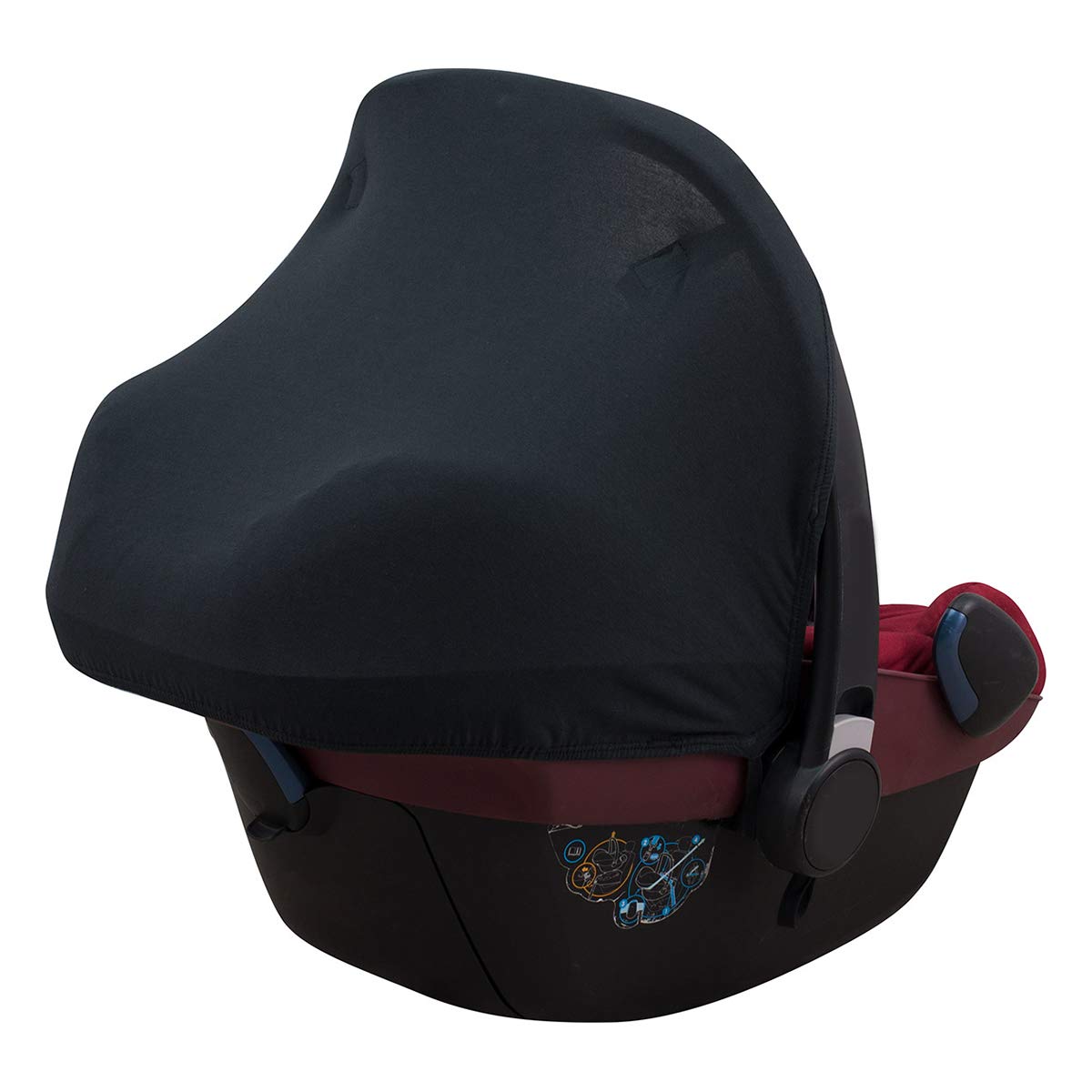 JYOKO KIDS Verdeck kompatibel mit Maxi Cosi Bebe Confort Pebble Black Series