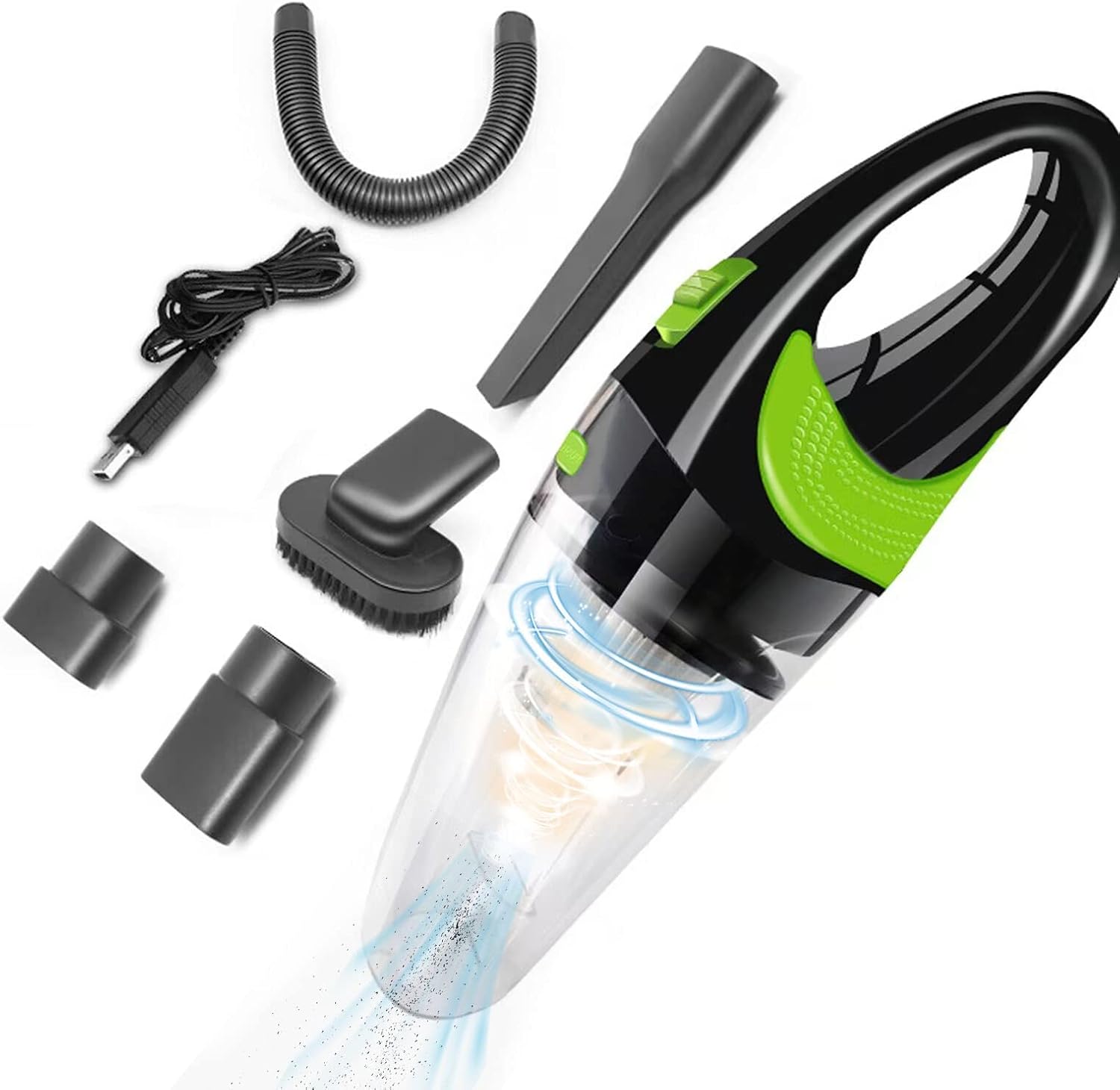 HiKiNS Handheld Vacuum Cleaner Cordless Portable Powerful Wet & Dry