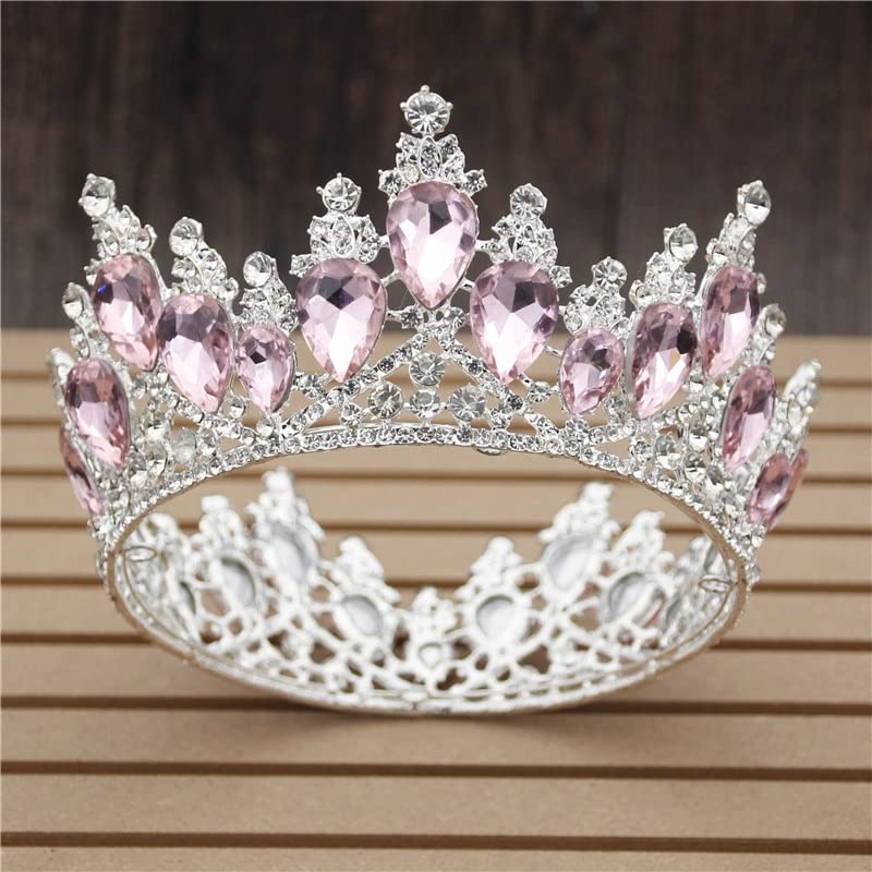Amazon.com: ZIFENGXUAN Tiara de corona de mujer para mujer