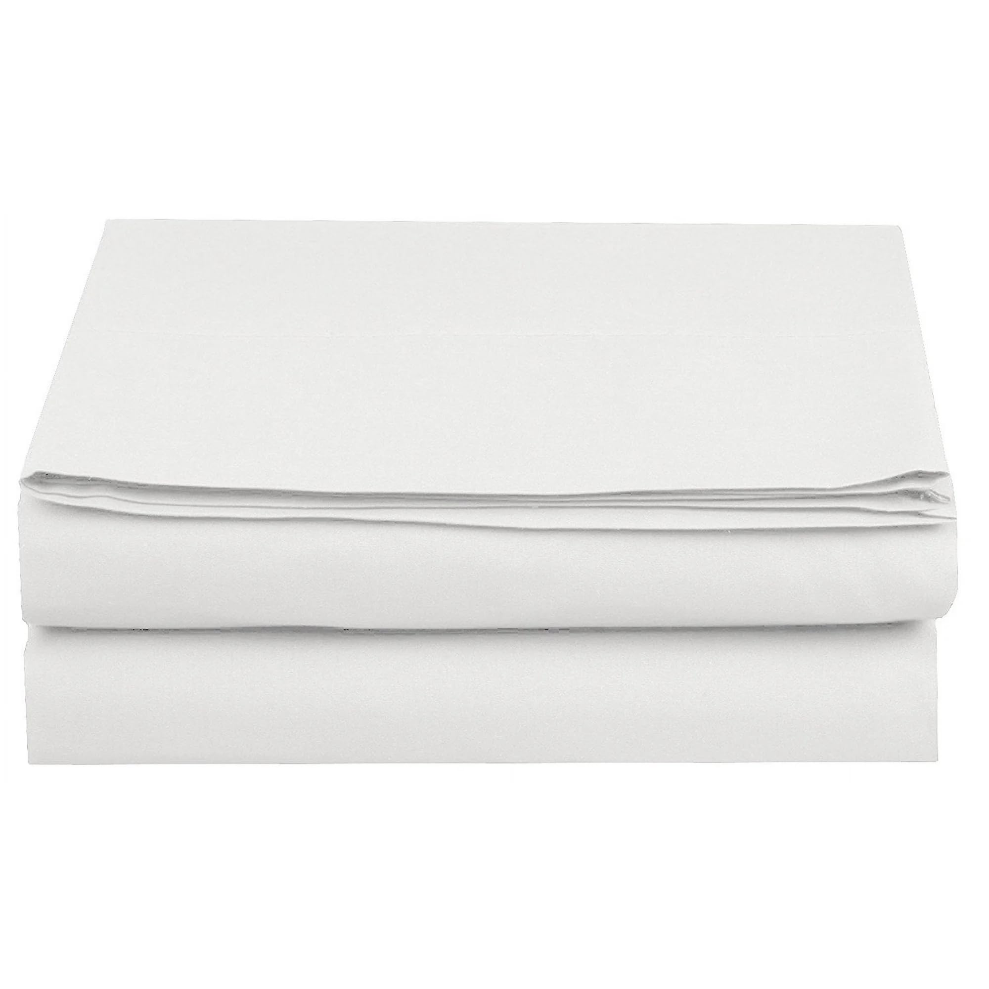 Cotton Rich - NHS Approved, Soft Touch Moisture Absorbing - Flat Sheet/Top Sheet - Perfect for Care Homes, Hotels, Airbnbs - Machine Washable by Superior Linen (1, Super King)