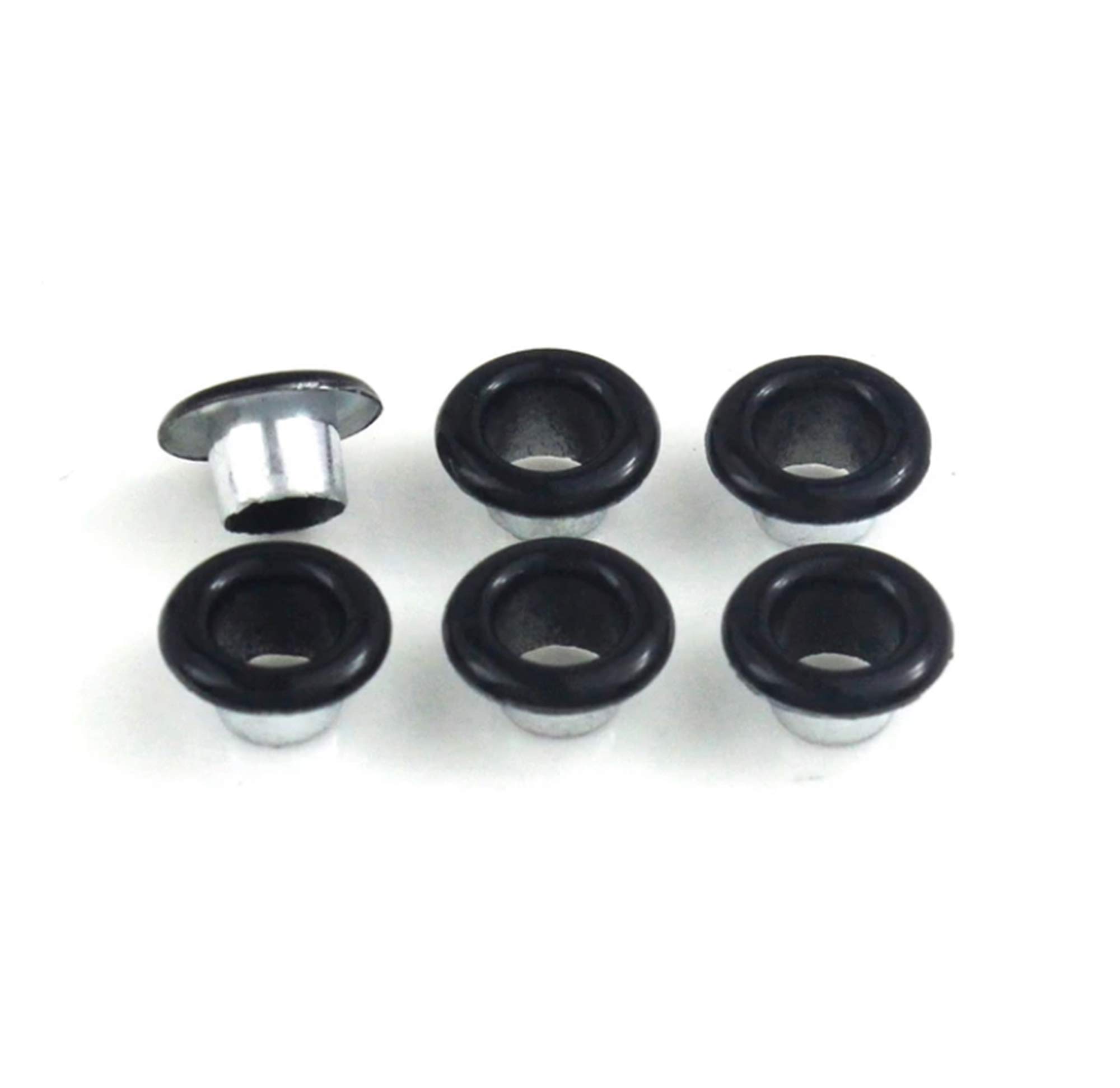 Œillets colorés 5 mm Noir de haute précision pour reliures et finitions